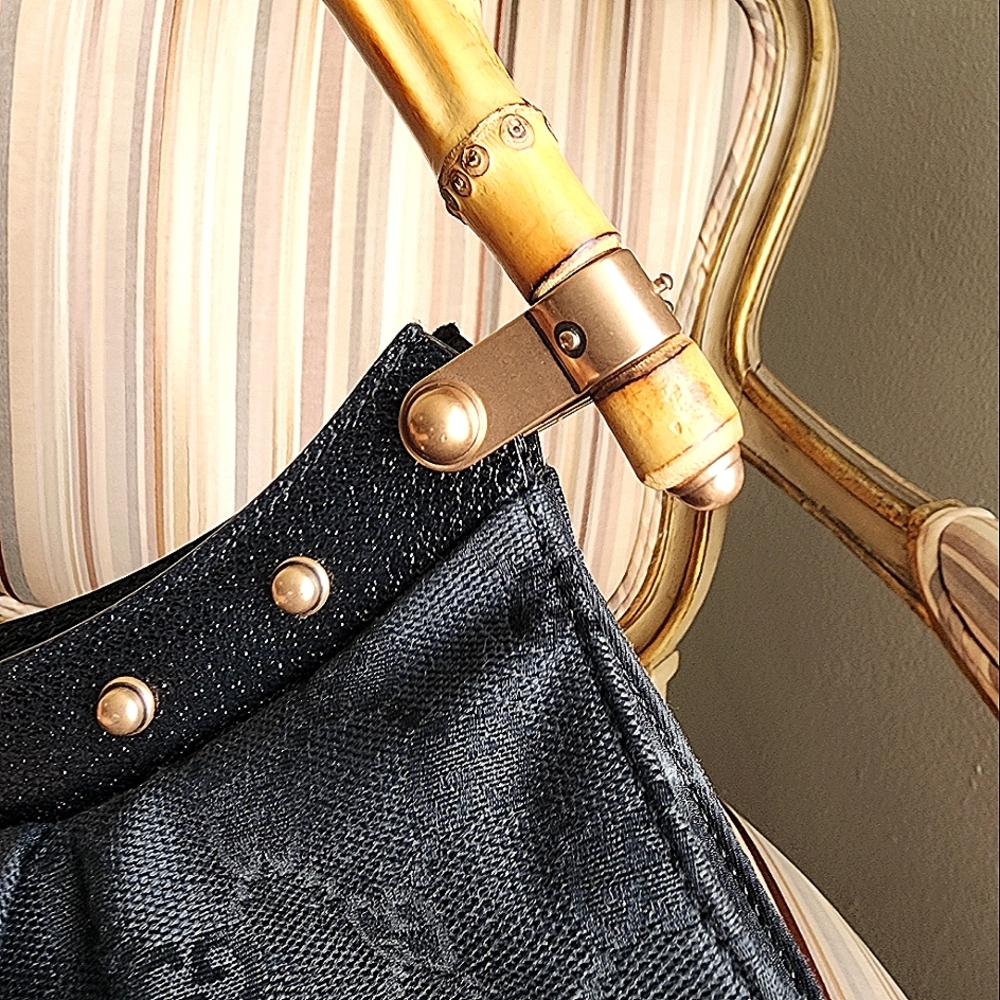 GUCCI GG Tote with Bamboo Handle - Large (wallet sold separately) - Picture 12 of 13
